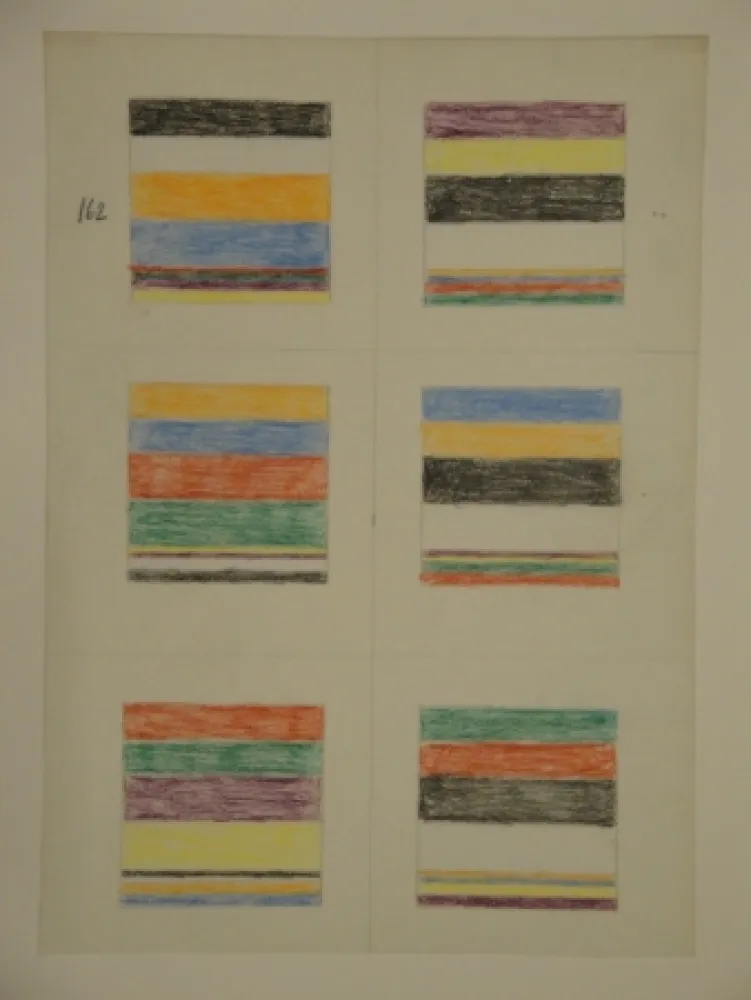 No Technical Graeser - Skizzenblatt, um 1961. 