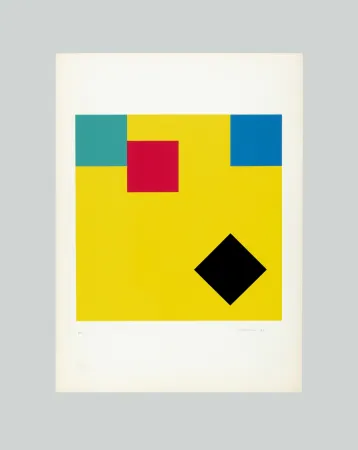 Screenprint Graeser - Translokation