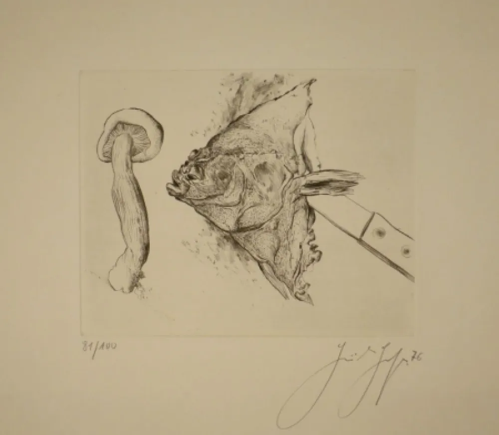 Drypoint Grass - Butt und Pilz