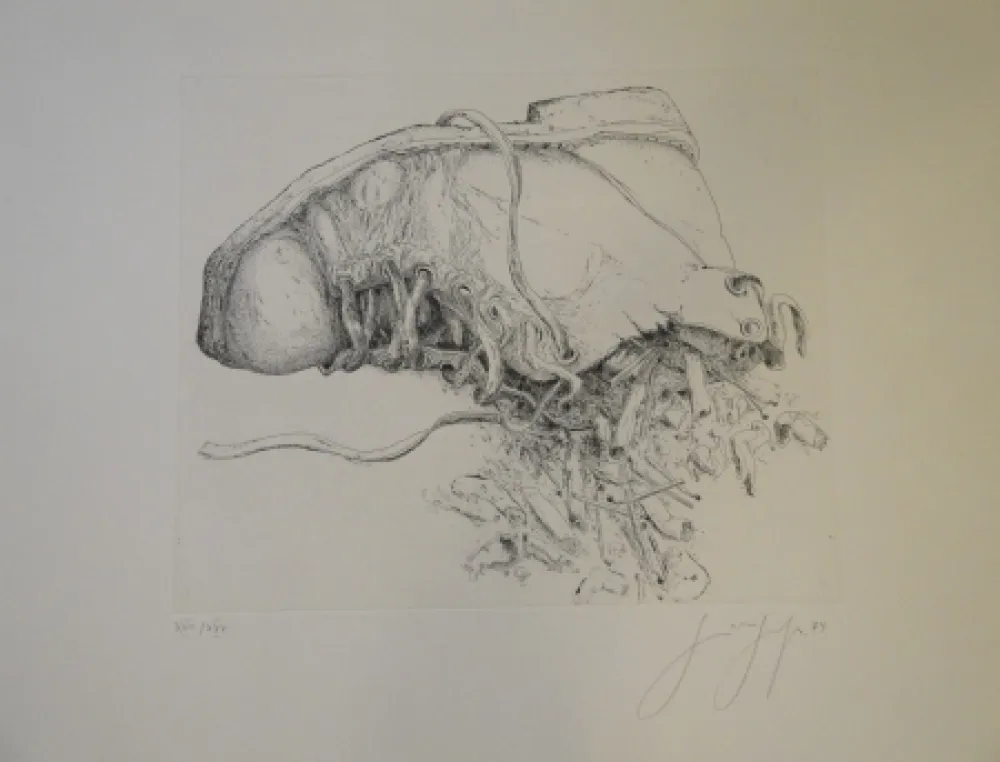 Etching Grass - (Kippen und Schuh)