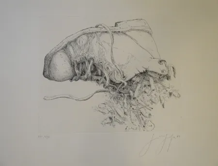 Etching Grass - (Kippen und Schuh)