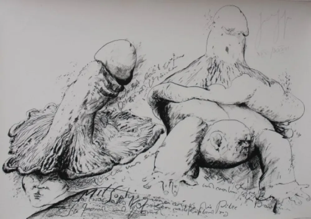 Lithograph Grass - Senza titolo 