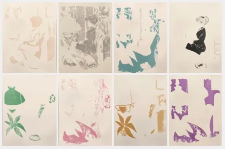 Lithograph Grau Sala - La Dame en noir