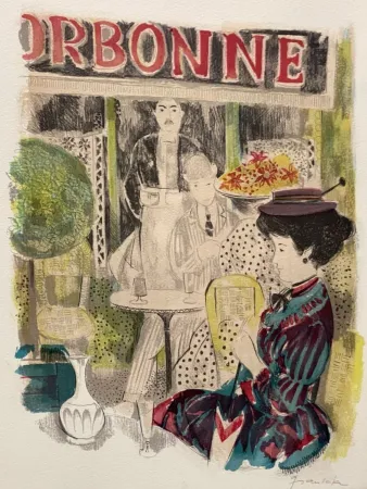 Lithograph Grau Sala - Le petit ami