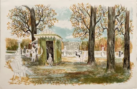 Lithograph Grau Sala - Le petit ami