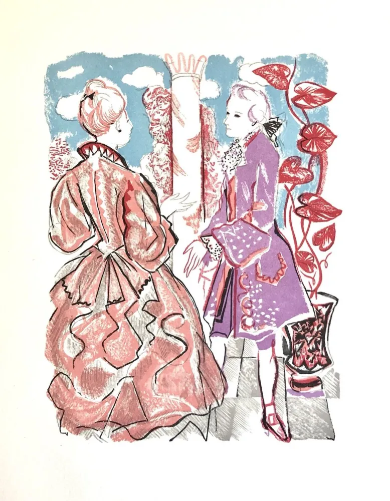 Woodcut Grau Sala - Théâtre de Marivaux