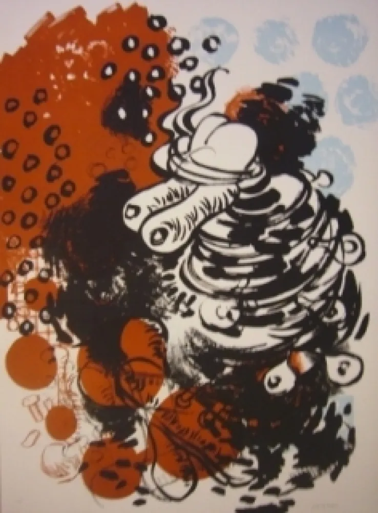 Lithograph Grau - Sans titre 2