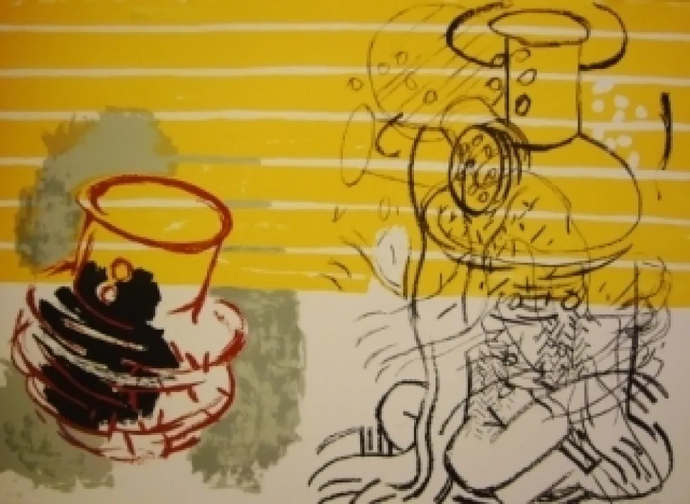 Lithograph Grau - Sans titre