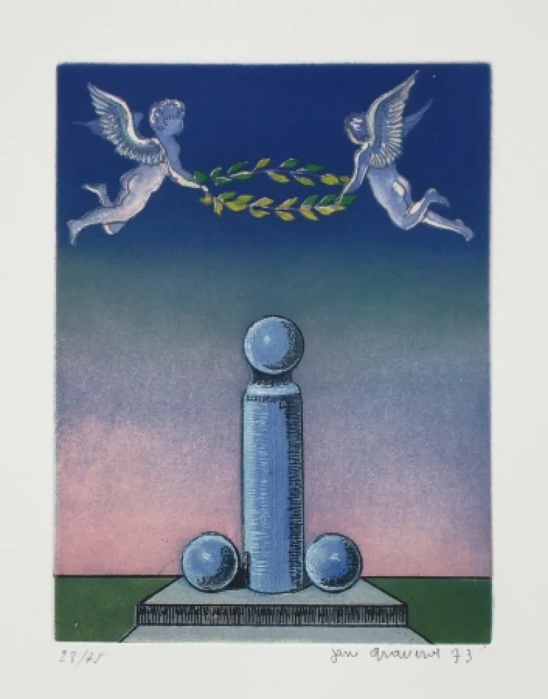 Etching And Aquatint Graverol - Les divinités naturelles