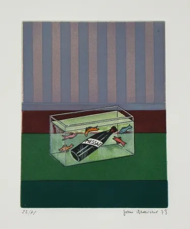 Etching And Aquatint Graverol - Les divinités naturelles