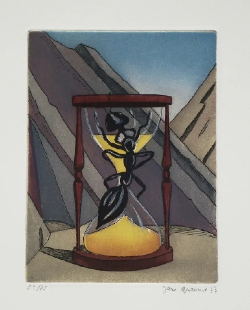 Etching And Aquatint Graverol - Les divinités naturelles