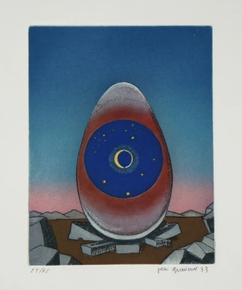 Etching And Aquatint Graverol - Les divinités naturelles