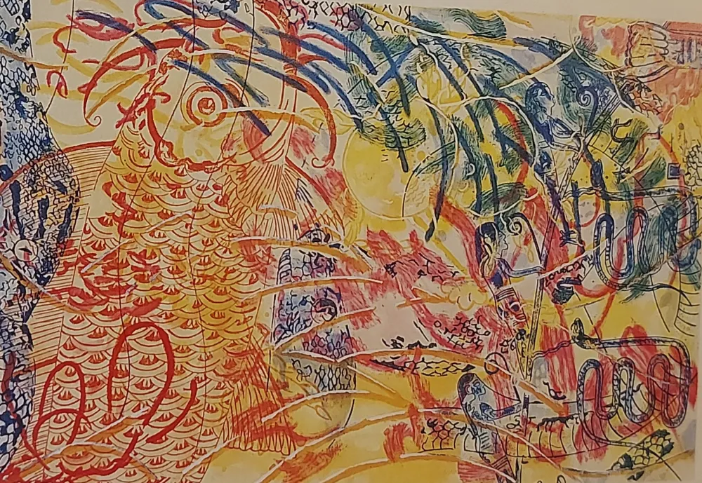 Aquatint Graves - To be consciousness (1991)