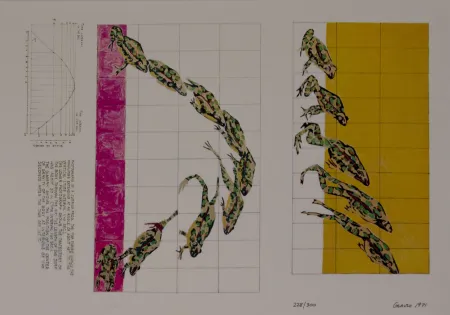 Screenprint Graves - Untitled