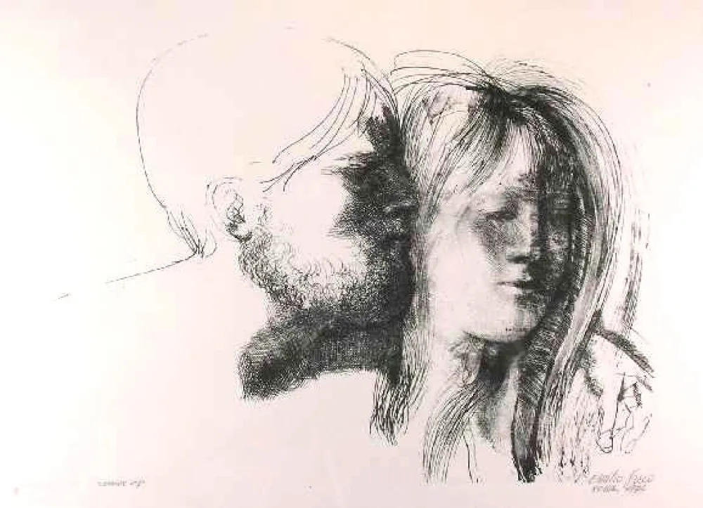 Etching Greco - COMMIATO