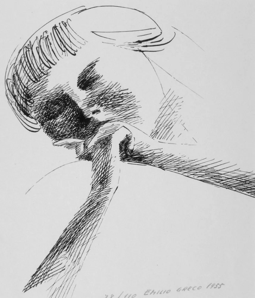 Lithograph Greco - Estasi n.2
