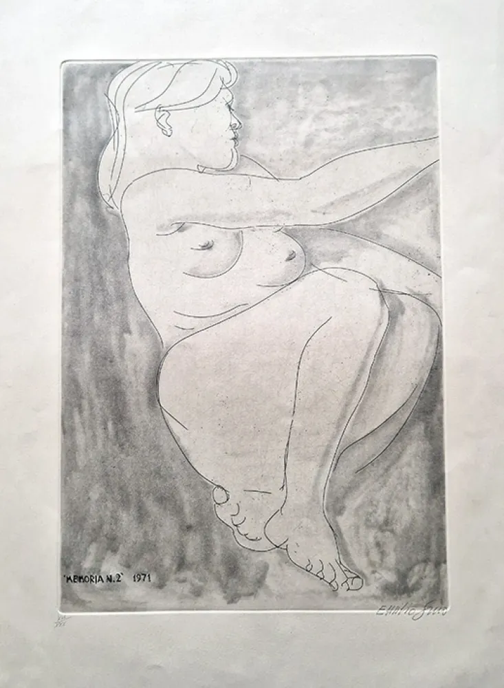 Etching And Aquatint Greco - Memoria n.°2