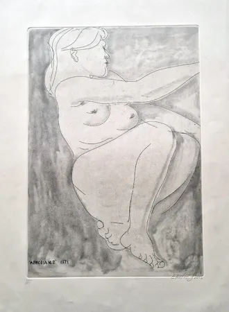 Etching And Aquatint Greco - Memoria n.°2