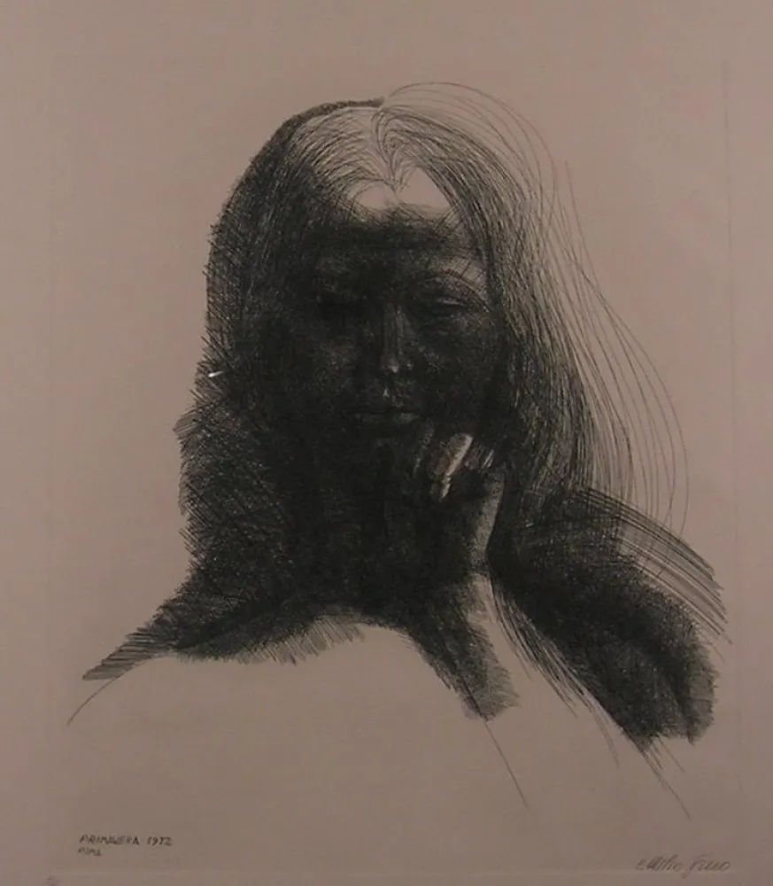 Etching Greco - PRIMAVERA