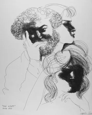 Engraving Greco - Tre volti