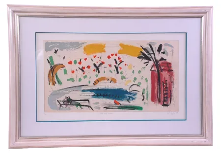 Engraving Grigor - The Tea House