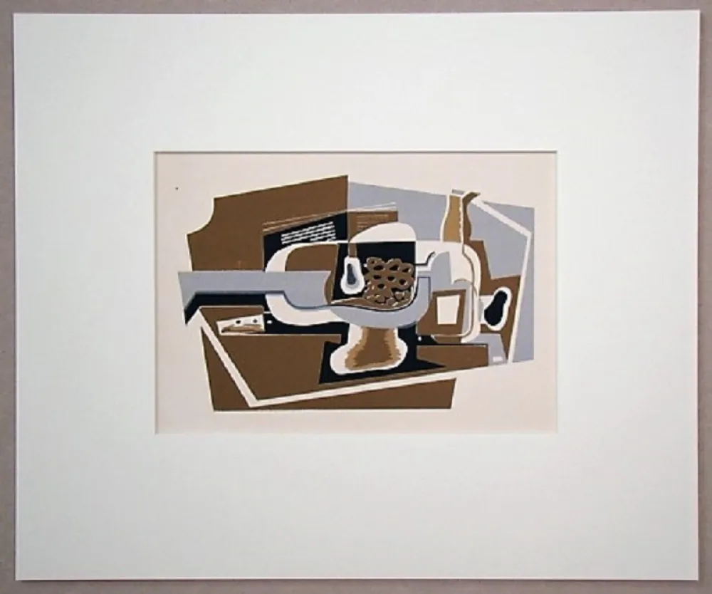 Screenprint Gris  - La compotier, 1923