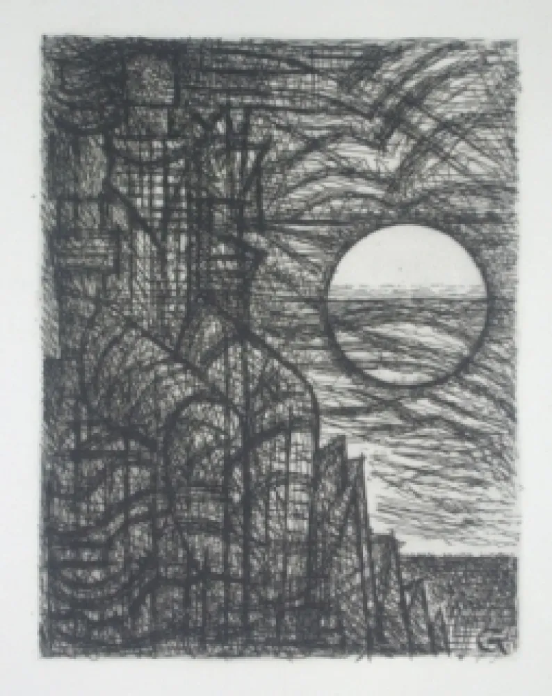 Drypoint Gromaire - Memento du vivant