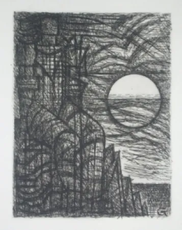 Drypoint Gromaire - Memento du vivant