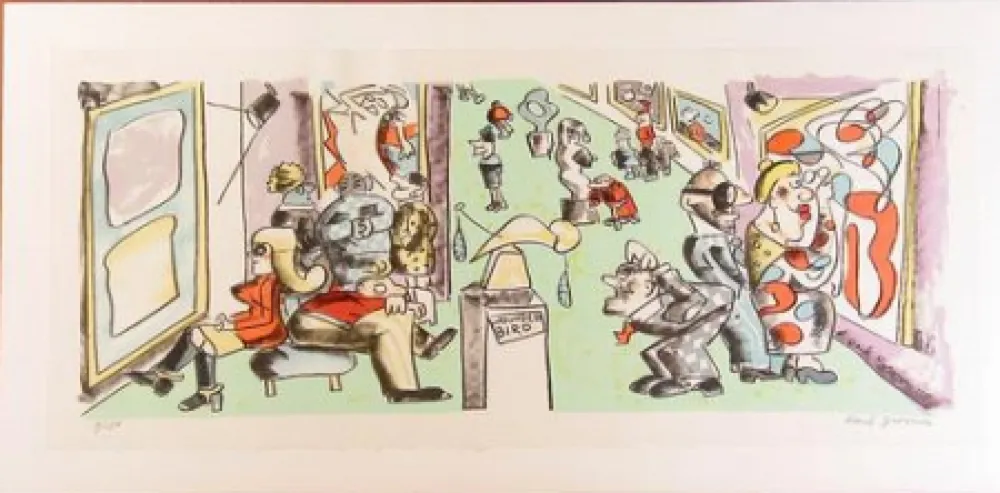 Lithograph Grooms - Museum