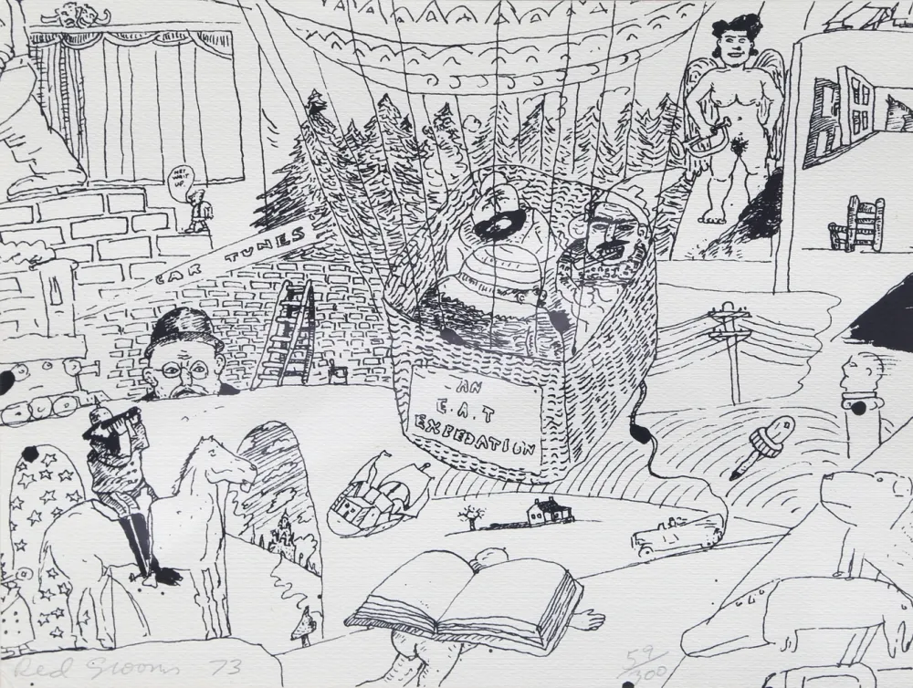 Screenprint Grooms - Stockholm Print