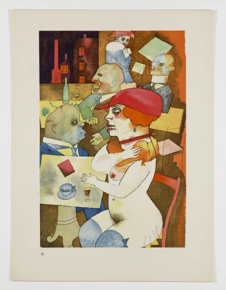 Illustrated Book Grosz - Ecce Homo