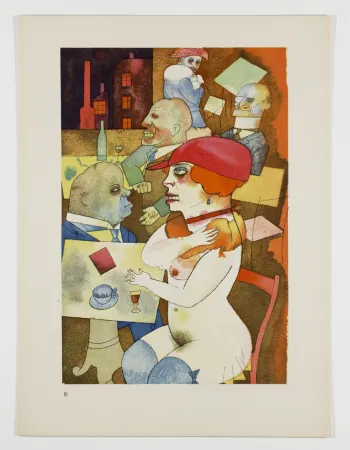 Illustrated Book Grosz - Ecce Homo