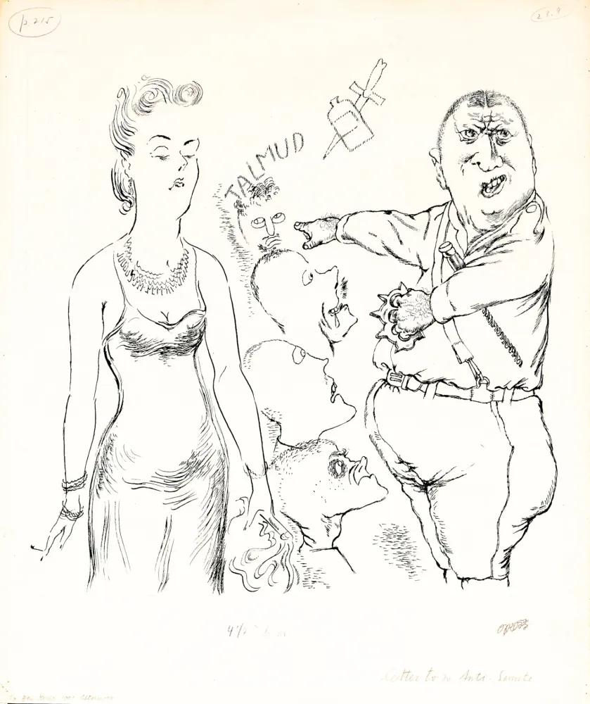 No Technical Grosz - Letter to an Anti-Semite
