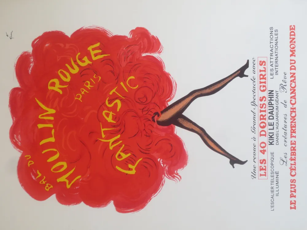 Lithograph Gruau - Fantastic