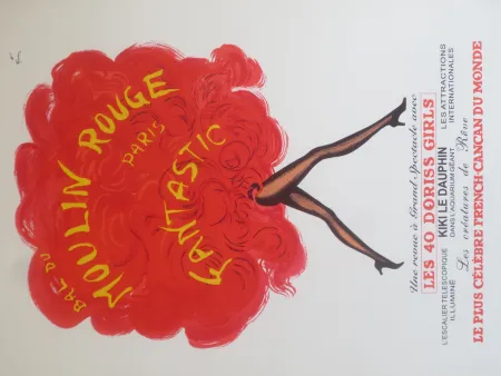 Lithograph Gruau - Fantastic