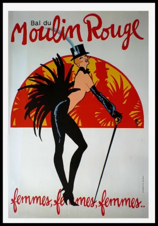 Poster Gruau - FEMMES FEMMES FEMMES