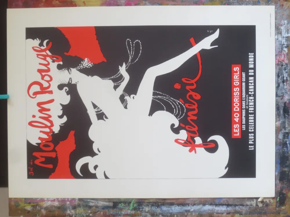 Lithograph Gruau - Frénesie