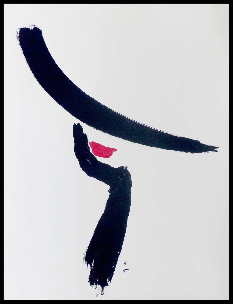 Lithograph Gruau - Madame