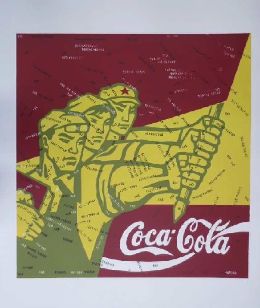 Lithograph Guangyi - Sans titre