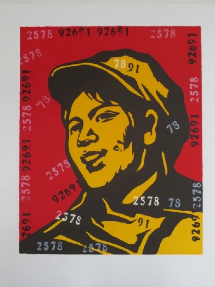 Lithograph Guangyi - Sans titre