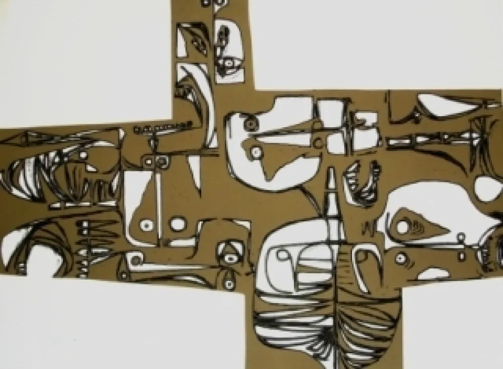 Etching Guayasamin - Milay 2