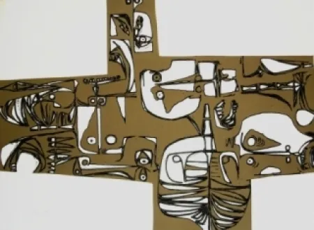 Etching Guayasamin - Milay 2