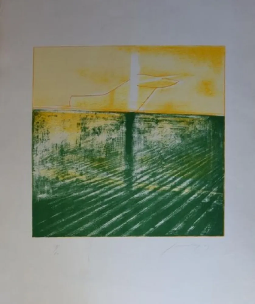Etching And Aquatint Guccione - Senza titolo