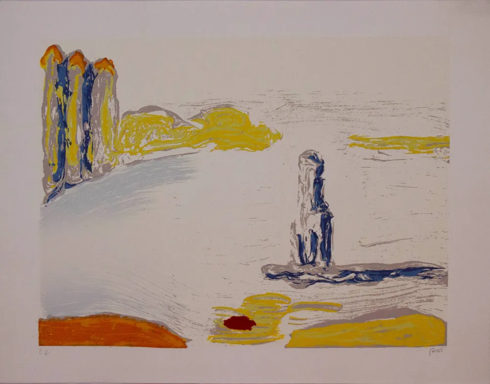 Lithograph Guidi - San Giorgio