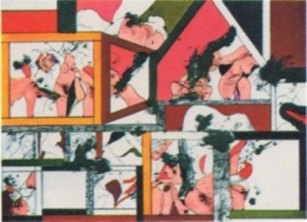 Lithograph Guinovart - Amsterdam n°2