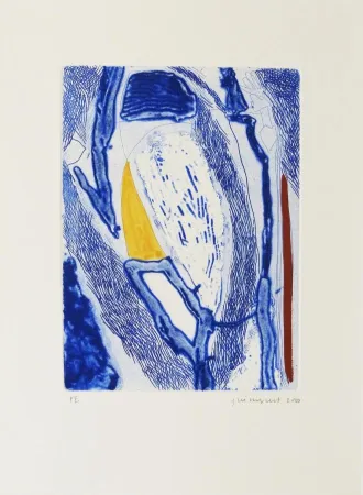 Engraving Guinovart - Blau 21