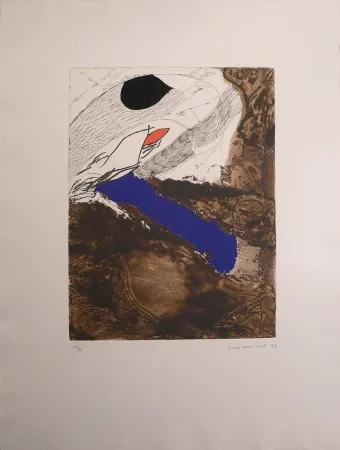 Engraving Guinovart - Blau i Terra