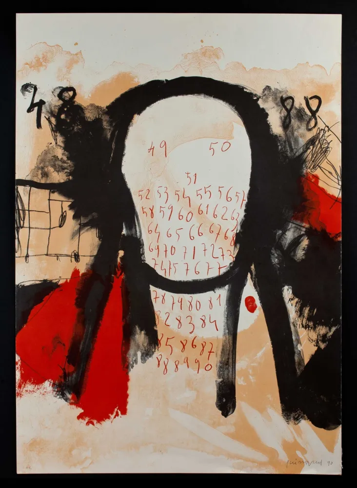 Lithograph Guinovart - Bochum