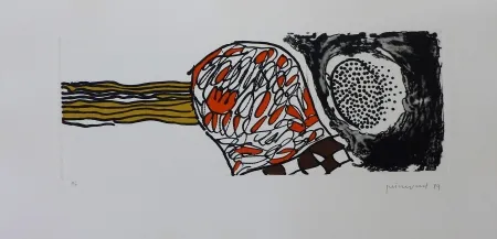 Etching Guinovart - Camp 1