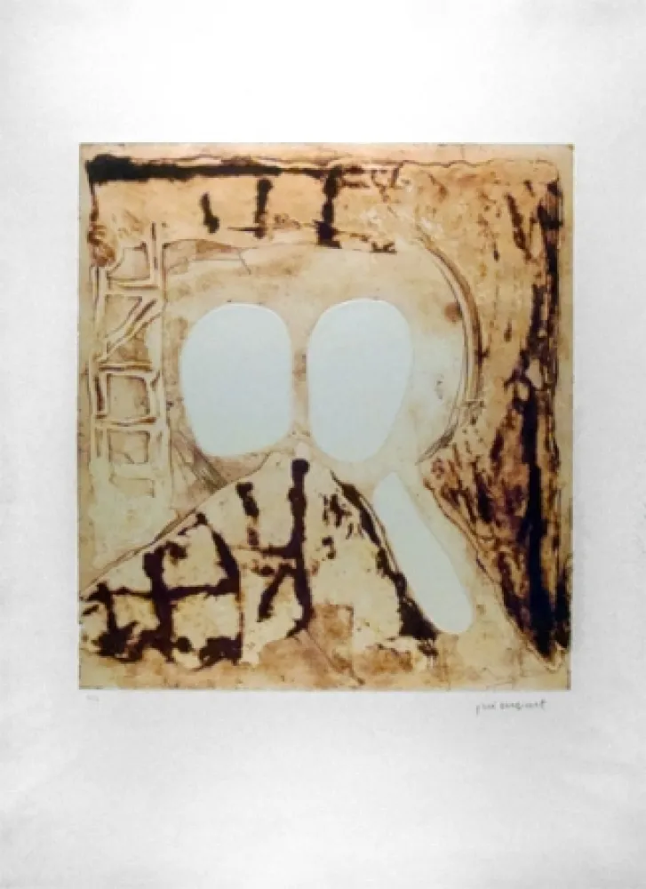 Engraving Guinovart - Composición